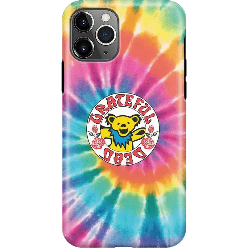 On Tour | Grateful Dead Tie Dye Sticker Case iPhone Case Grateful Dead Classic iPhone 11 Pro Max 