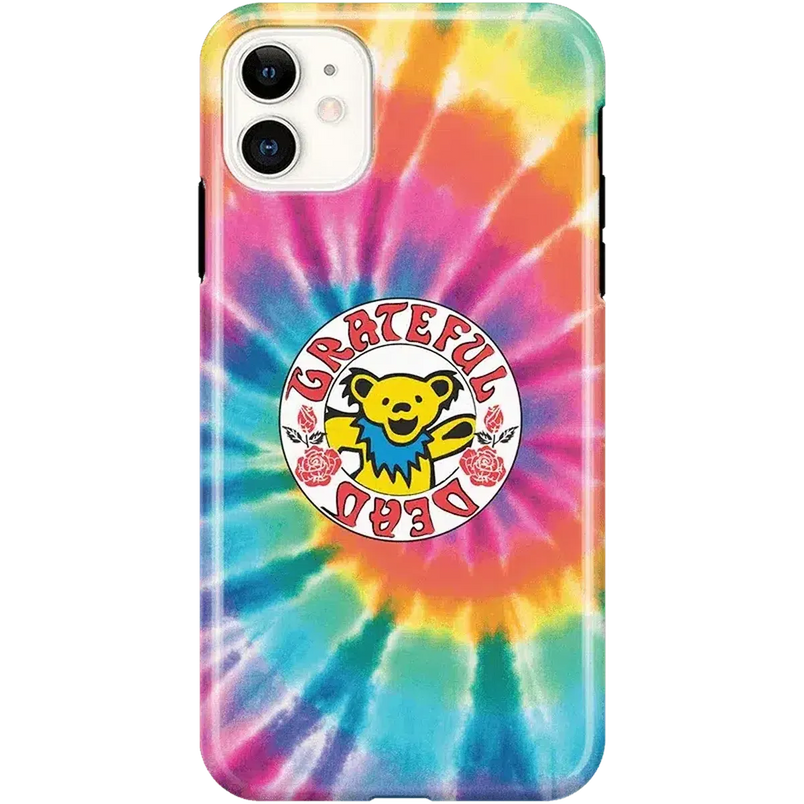 On Tour | Grateful Dead Tie Dye Sticker Case iPhone Case Grateful Dead Classic iPhone 11 