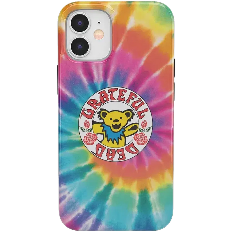 On Tour | Grateful Dead Tie Dye Sticker Case iPhone Case Grateful Dead Classic iPhone 12 