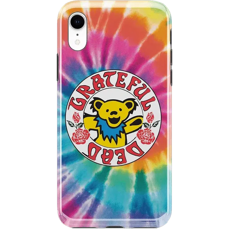 On Tour | Grateful Dead Tie Dye Sticker Case iPhone Case Grateful Dead Classic iPhone XR 