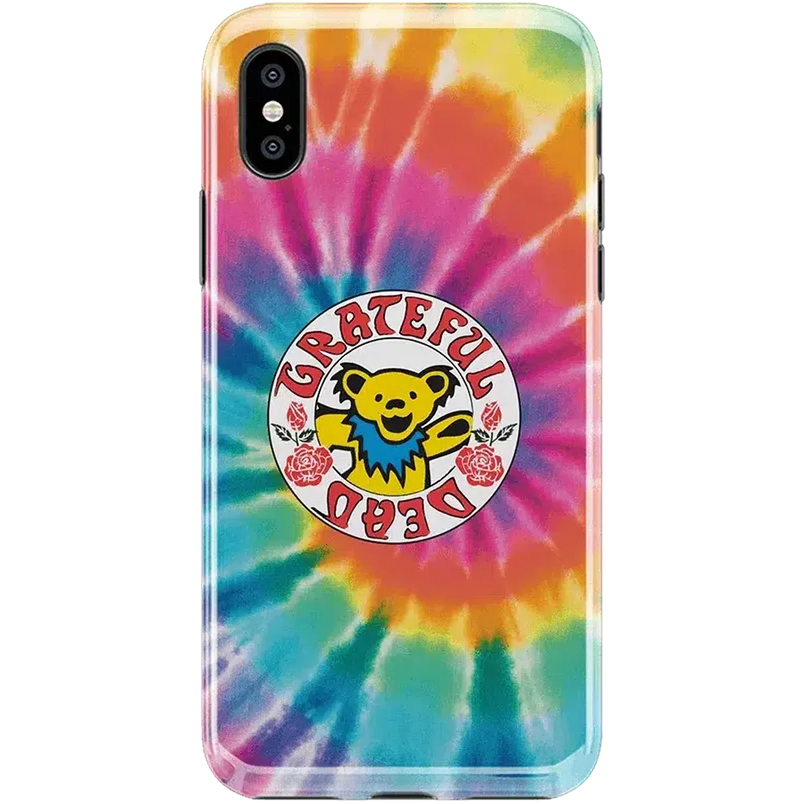 On Tour | Grateful Dead Tie Dye Sticker Case iPhone Case Grateful Dead Classic iPhone XS Max 