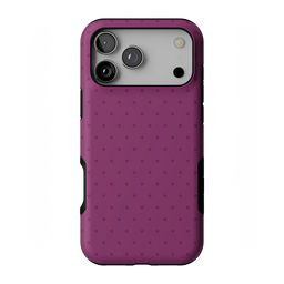 On the Dot | Plum Polka Dot Case
