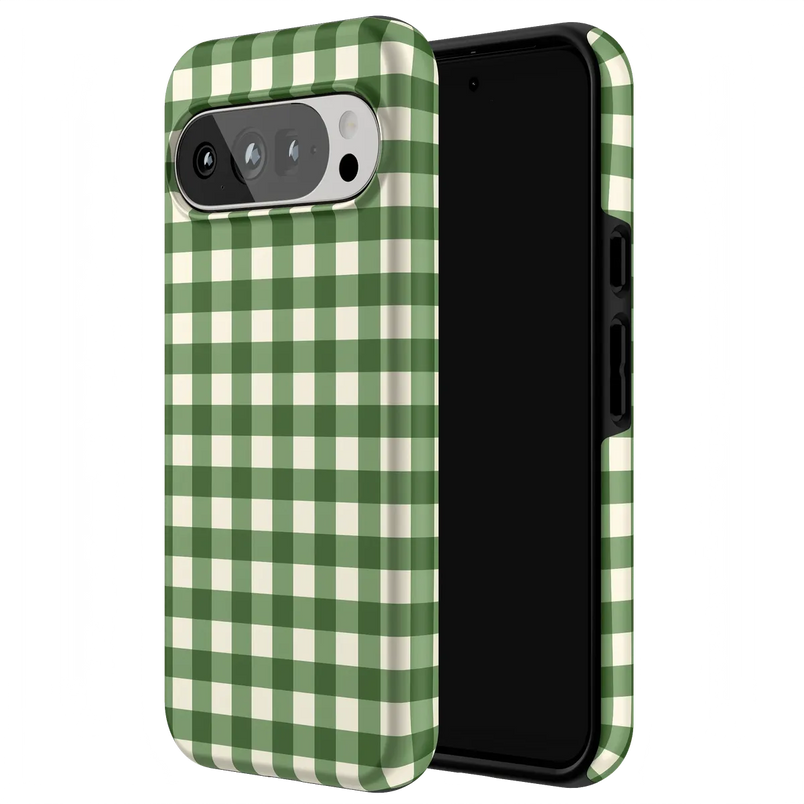 Checked Twice | Green Plaid Case
