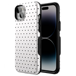 On the Dot | White Polka Dot Case