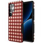 Checked Twice | Red Plaid Case