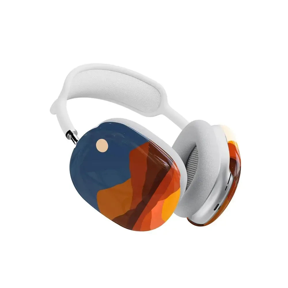 Opposites Attract Day & Night Colorblock Mountains AirPods Max Case - Thumbnail 4