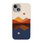 Opposites Attract | Day & Night Colorblock Mountains Case iPhone Case get.casely Align + MagSafe® iPhone 15 Plus 