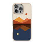 Opposites Attract | Day & Night Colorblock Mountains Case iPhone Case get.casely Align + MagSafe® iPhone 16 Pro Max 
