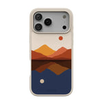 Opposites Attract | Day & Night Colorblock Mountains Case iPhone Case get.casely Align + MagSafe® iPhone 17 Pro Max 
