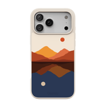 Opposites Attract | Day & Night Colorblock Mountains Case iPhone Case get.casely Align + MagSafe® iPhone 17 Pro Max 