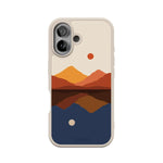 Opposites Attract | Day & Night Colorblock Mountains Case iPhone Case get.casely Align + MagSafe® iPhone 17 