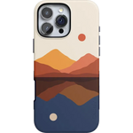 Opposites Attract | Day & Night Colorblock Mountains Case iPhone Case get.casely Bold + MagSafe® iPhone 16 Pro Max