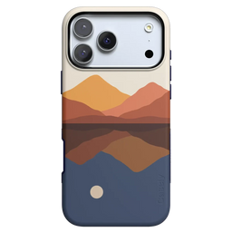 Opposites Attract | Day & Night Colorblock Mountains Case iPhone Case get.casely Bold + MagSafe® iPhone 17 Pro Max 
