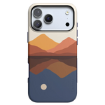 Opposites Attract | Day & Night Colorblock Mountains Case iPhone Case get.casely Bold + MagSafe® iPhone 17 Pro Max 