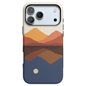 Opposites Attract | Day & Night Colorblock Mountains Case iPhone Case get.casely Bold + MagSafe® iPhone 17 Pro Max 