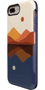 Opposites Attract | Day & Night Colorblock Mountains Case iPhone Case get.casely