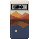 Opposites Attract | Day & Night Colorblock Mountains Google Pixel Case Google Pixel Case get.casely Bold Google Pixel 7 Pro 