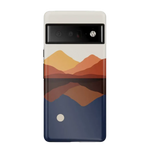 Opposites Attract | Day & Night Colorblock Mountains Google Pixel Case Google Pixel Case Casetry Essential Google Pixel 6 Pro