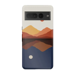Opposites Attract | Day & Night Colorblock Mountains Google Pixel Case Google Pixel Case Casetry Essential Google Pixel 7 Pro