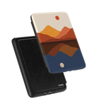 Opposites Attract | Day & Night Colorblock Mountains Kindle Case Kindle Case get.casely 