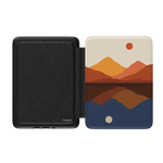 Opposites Attract | Day & Night Colorblock Mountains Kindle Case Kindle Case get.casely 