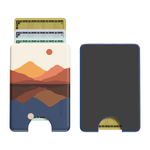 Opposites Attract | Day & Night Colorblock Mountains MagWallet MagWallet get.casely 
