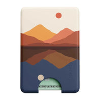 Opposites Attract | Day & Night Colorblock Mountains MagWallet MagWallet get.casely 