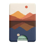 Opposites Attract | Day & Night Colorblock Mountains MagWallet MagWallet get.casely 