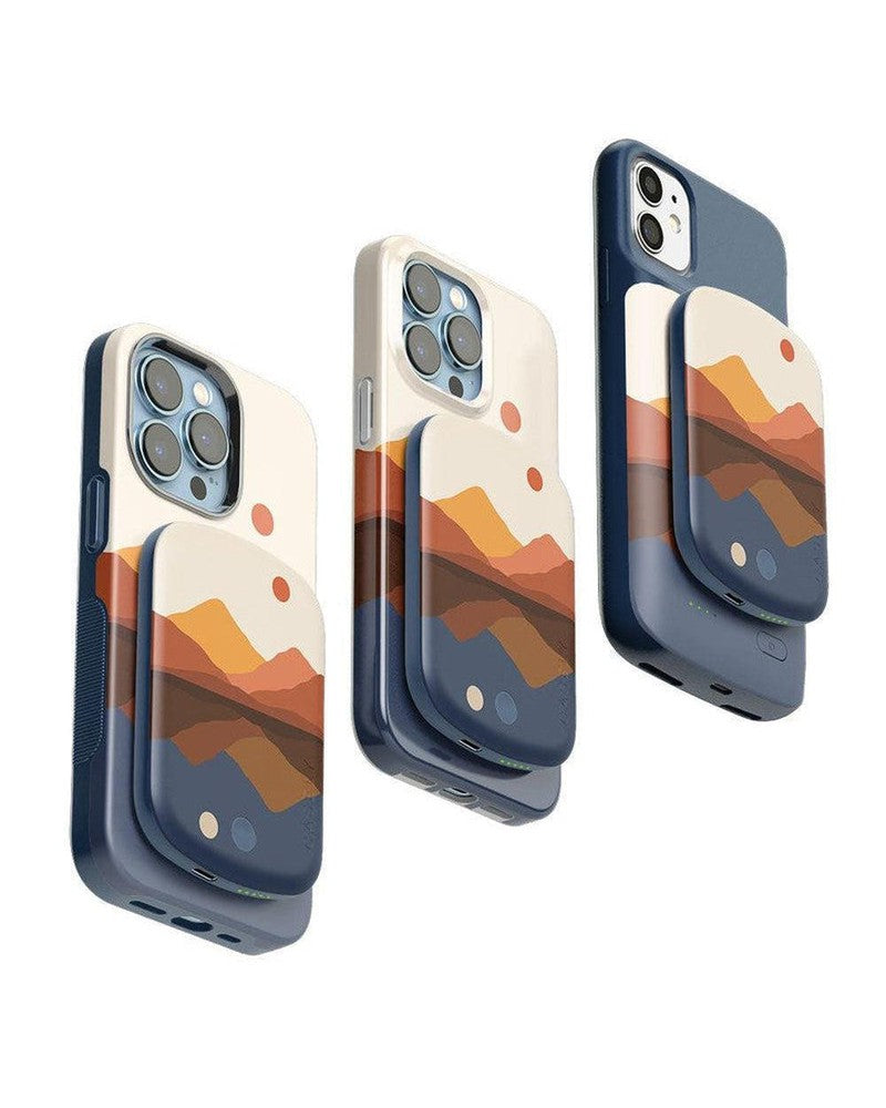 Opposites Attract | Day & Night Colorblock Mountains Power Pod Power Pod get.casely 