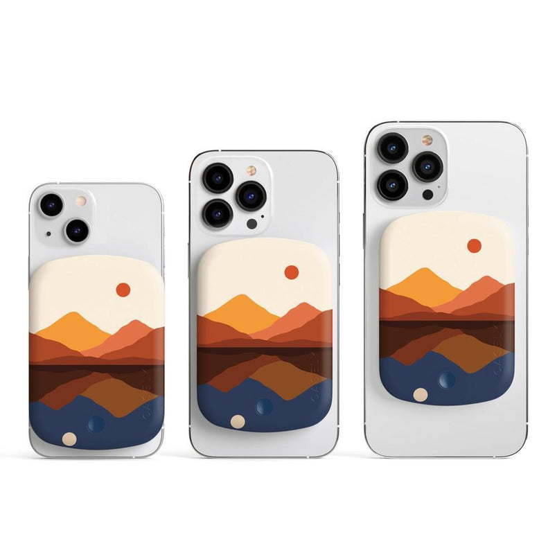 Opposites Attract | Day & Night Colorblock Mountains Power Pod Power Pod get.casely 