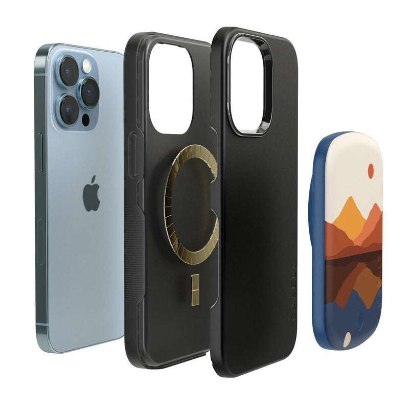 Opposites Attract | Day & Night Colorblock Mountains Power Pod Power Pod get.casely 