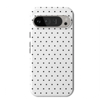 On the Dot | White Polka Dot Case