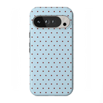 On the Dot | Blue Polka Dot Case