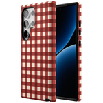 Checked Twice | Red Plaid Case
