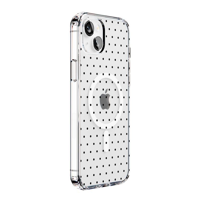 On the Dot | Black Polka Dot Case