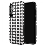 Salem's Hex | Black & White Checkered Case