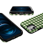 Checked Twice | Green Plaid Case