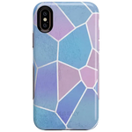 Other Side | Holographic Metallic Stained Glass Marble Case iPhone Case get.casely Bold iPhone XS Max 