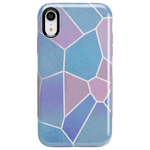 Other Side | Holographic Metallic Stained Glass Marble Case iPhone Case get.casely 
