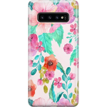 Out And About | Light Pink Floral Samsung Case Samsung Case get.casely Classic Galaxy S10 Plus 