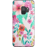 Out And About | Light Pink Floral Samsung Case Samsung Case get.casely Classic Galaxy S9 Plus 