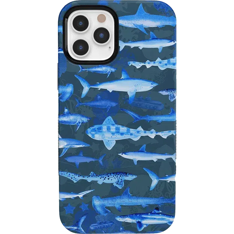 Out At Sea | Shark Week x Casely Case iPhone Case get.casely 