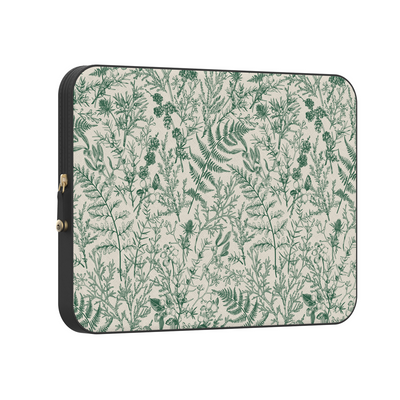 Sage Garden | Green Floral Laptop Case
