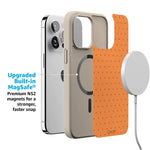 On the Dot | Orange Polka Dot Case
