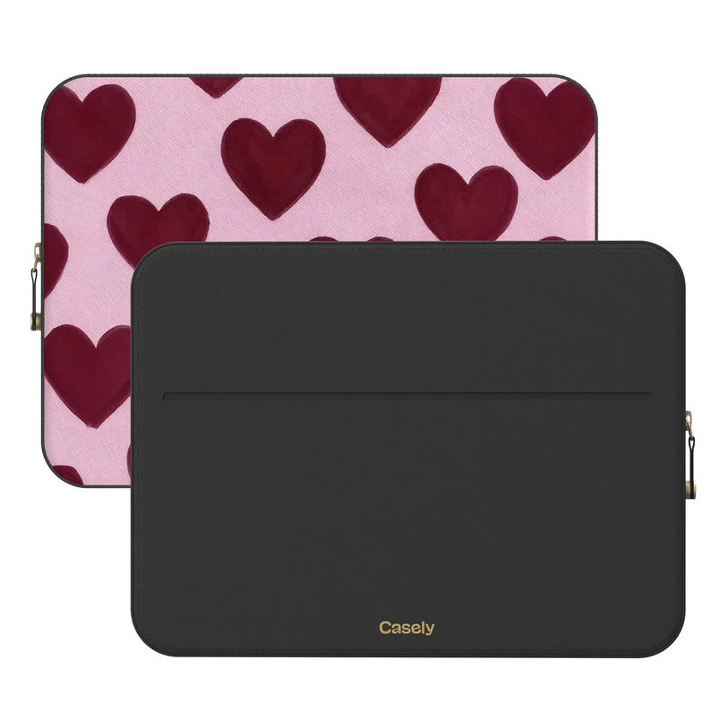 Whole Lotta Love | Plum Hearts Laptop Case