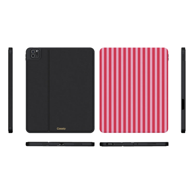 Perfect Stripes | Pink Stripes iPad Case