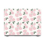 Nantucket Cottage | Pink Hydrangea Laptop Case - 14" MacBook Pro