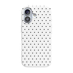 On the Dot | White Polka Dot Case