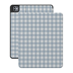 Pastel Picnic | Blue Gingham iPad Case