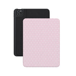 On the Dot | Pink & White Polka Dot iPad Case - iPad Pro 11" (M4, 2024)